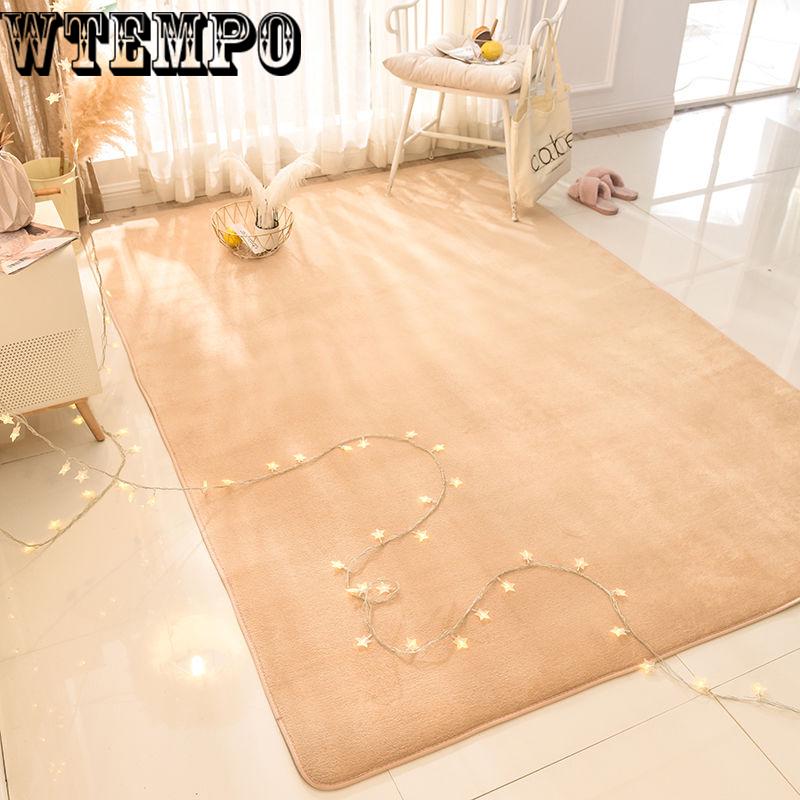High-end Home Coral Velvet Koberec Ložnice Obývací pokoj Protiskluzová deka Crawling Mat