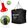 40L Portable Solar Shower Bag for Outdoor Camping