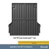 Ford Series Eco-Friendly TPE Trunk Mats: Ideal for Trunk, Rear Bed, and Backrest.