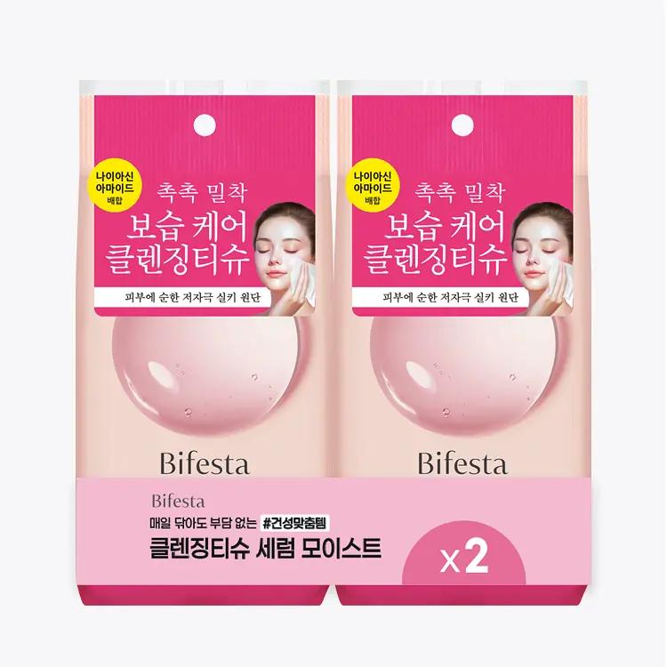 

Bifesta Cleansing Tissue Moist Double Special (46 листов + 46 листов)