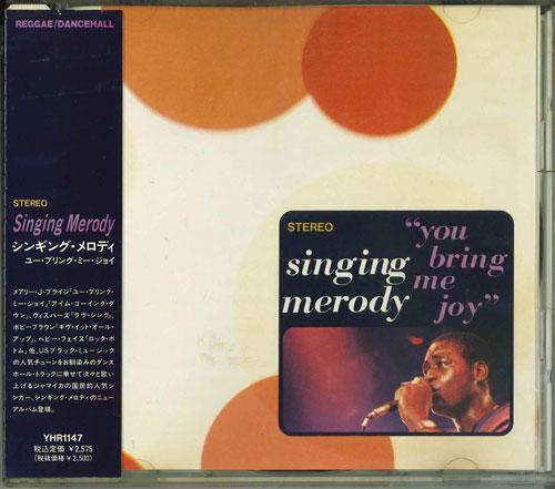 

CD SINGING MELODY - You Bring Me Joy YHR1147 Japan Music Others Used