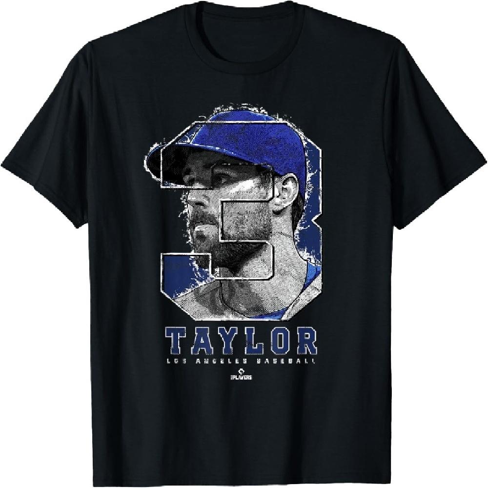 

Chris Taylor Silhouette CT3 Los Angeles MLBPA T-Shirt XXXXXL чорний