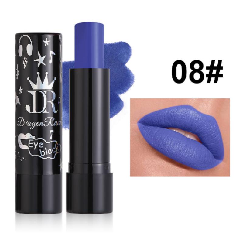 12 Farger Langvarig Lip Gloss Cream Flytende Leppestift Dame Makeup Kosmetisk Leppestift Vanntett Matt Lip Gloss Enkel å farge