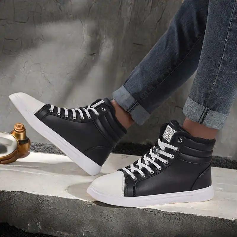 Fashion Natural Leather With Lacing Medium Tennis Loafers White Summer Shoes Men's Sneakers 45 Sports Ternis Choes New Fast Pro