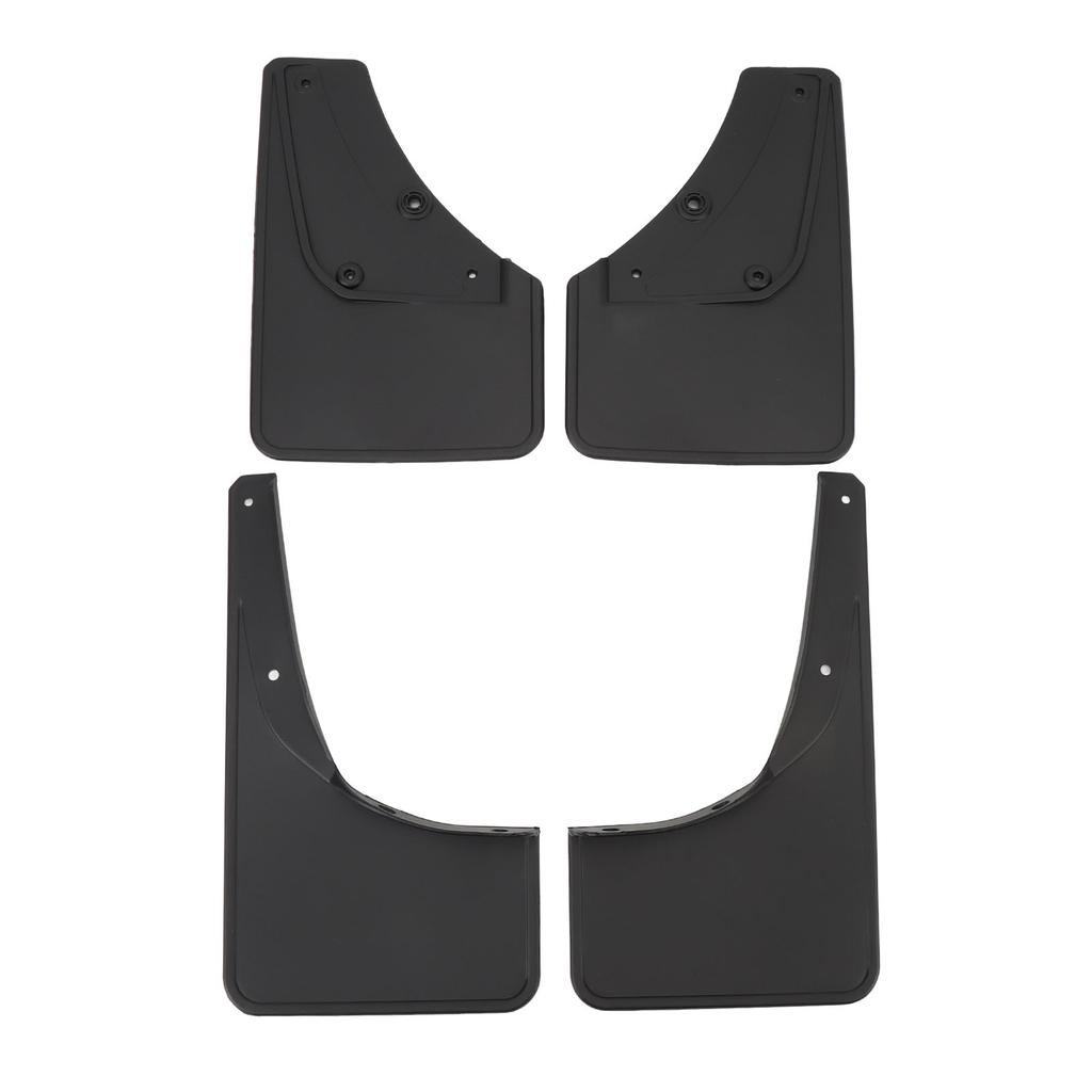 4 buc Apărători de noroi roți auto Față Spate Roată Protectoare Negru Protector anvelope vehicul Apărători de noroi pentru
