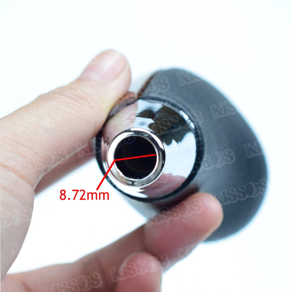 Toyota Shift Knob Wood Deck Corolla Crown Rank RAV4 Lexus TOYOTA LEXUS General Purpose (Black Leather)