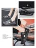 Men's 2024 Summer Genuine Leather Mesh Sandals - Breathable Soft Sole Casual Beach Shoes