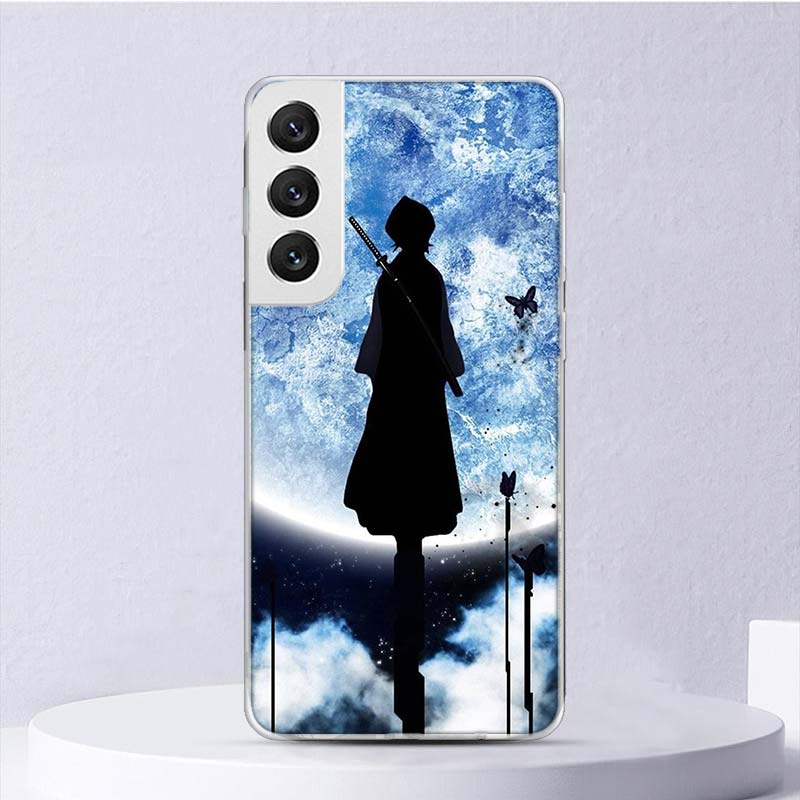 Bleach Kuchiki Rukia Soft Case For Samsung Galaxy S25 S24 S23 S22 Ultra Phone Cover S21 S20 FE S10 Plus S10E S25U Funda Coque