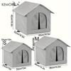 1PCS Ice Cooling Pet House for Cats And Dogs Year-Round Shelter Featuring an Integrated Ice Pack Cooling System for Cats And Dog