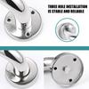 Stainless Steel Hand Rails Wall Mounted Towel Holder Bathroom Toilet Support Handle Heavy Duty Bathtub Shower Safety Grab Bars