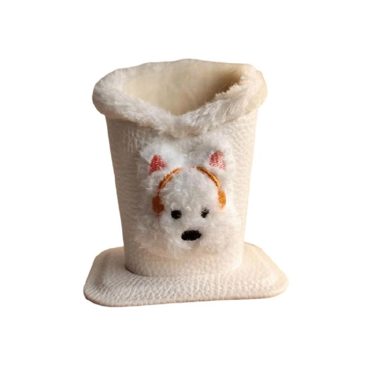 Soft Materials Versatile Plush Glasses Stand Pen Holder Desk Eyeglasses Organizer for Home Desktop Rack