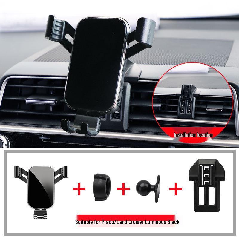 Wireless Charging Phone Holder for Toyota RAV4, Prado, and Land Cruiser