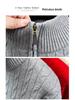 Men's Light Luxury Cable Knit Half-Zip Sweater with Stand Collar - Business Casual Autumn/Winter Outerwear