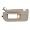 Sun Visor for Kia Sportage 2005 2006 2007 2008 2009 2010 Car Sun Visor, Beige Gray, Left Wired with Light Model 85202-1F090LX