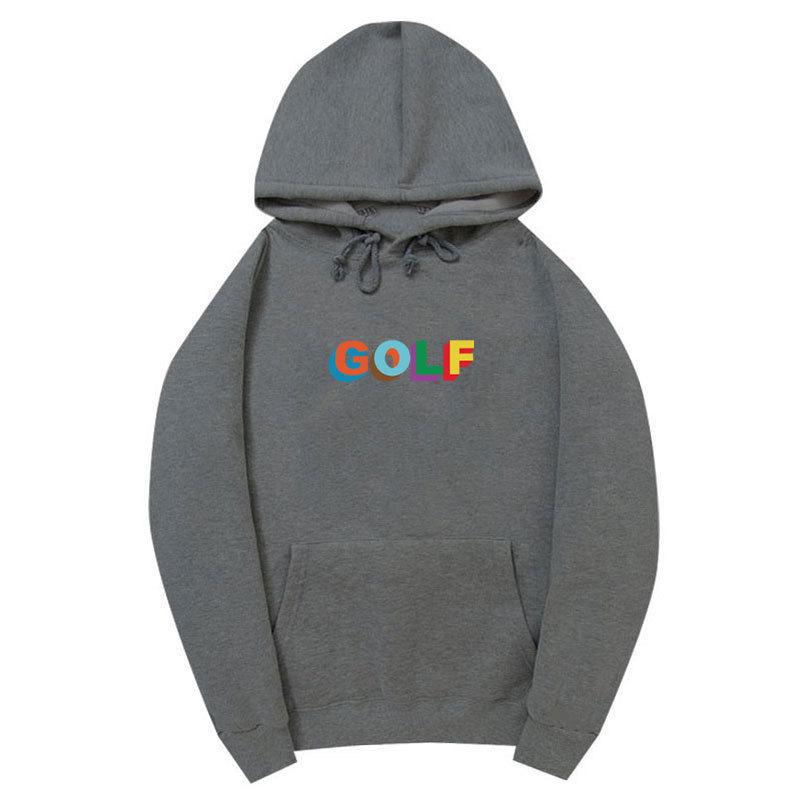 Solid color fleece hooded sweater letter print men's and women's loose sports and leisure