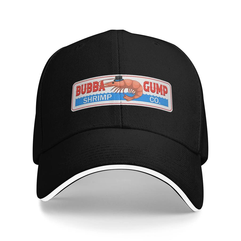 New Men Women Bubba Gump Shrimp Co Sandwich Hat Hiphop Baseball Caps Snapback Caps Sun Hats Adjustable Dad Hat Summer