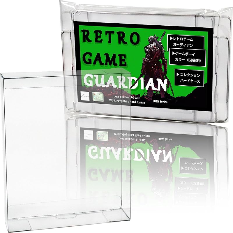

EYESRAIL [Collector development x domestic manufacturing] games guardian hard collection case UV cut transparent protection storage clear case (for