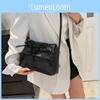 Large Capacity Women's Casual Soft Shoulder Bag 2024 New Stylish Street Fashion Crossbody Bag