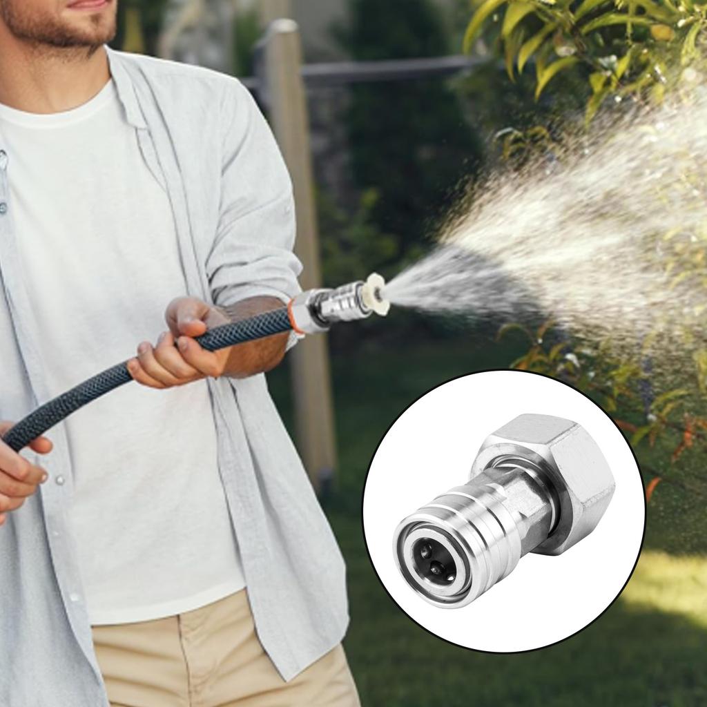 3/4inch Washing Machine Adapter Garden Hose Adapter Indoor Use Outdoor Cleaning Easy Installation Cleaning Flexibility