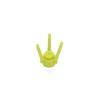 Flower Stem Plant Landscape 7 Petal Flowers for Small Building Block Flower Bed Ornament Compatible with LEGO Garden 32606 95831
