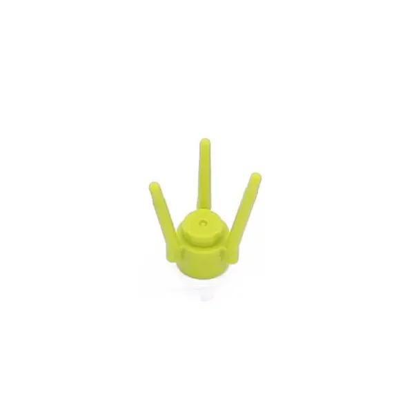 Flower Stem Plant Landscape 7 Petal Flowers for Small Building Block Flower Bed Ornament Compatible with LEGO Garden 32606 95831