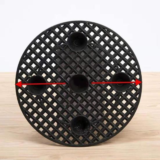 Flowerpot Holding Tray Reliable Multifunctional Plastic Practical Good Loading Flowerpot Elevator Tray Plant Garden