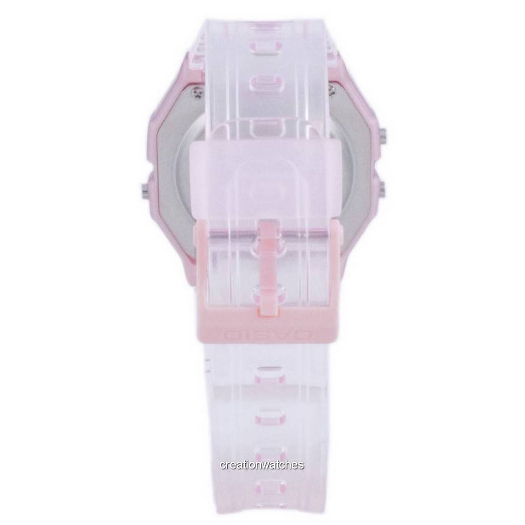 Casio Youth Pink Resin Digital F-91WS-4 F91WS-4 Ceas Unisex