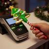 3D Printed Christmas Payment Magic Wand Non-Contact Xmas Credit Card Holder  Checkout