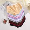 5Pcs/Set Women's Cotton Briefs Letter Belt Panties Seamless High Waist Breathable Underwear Female Stretch Comfortable Lingerie