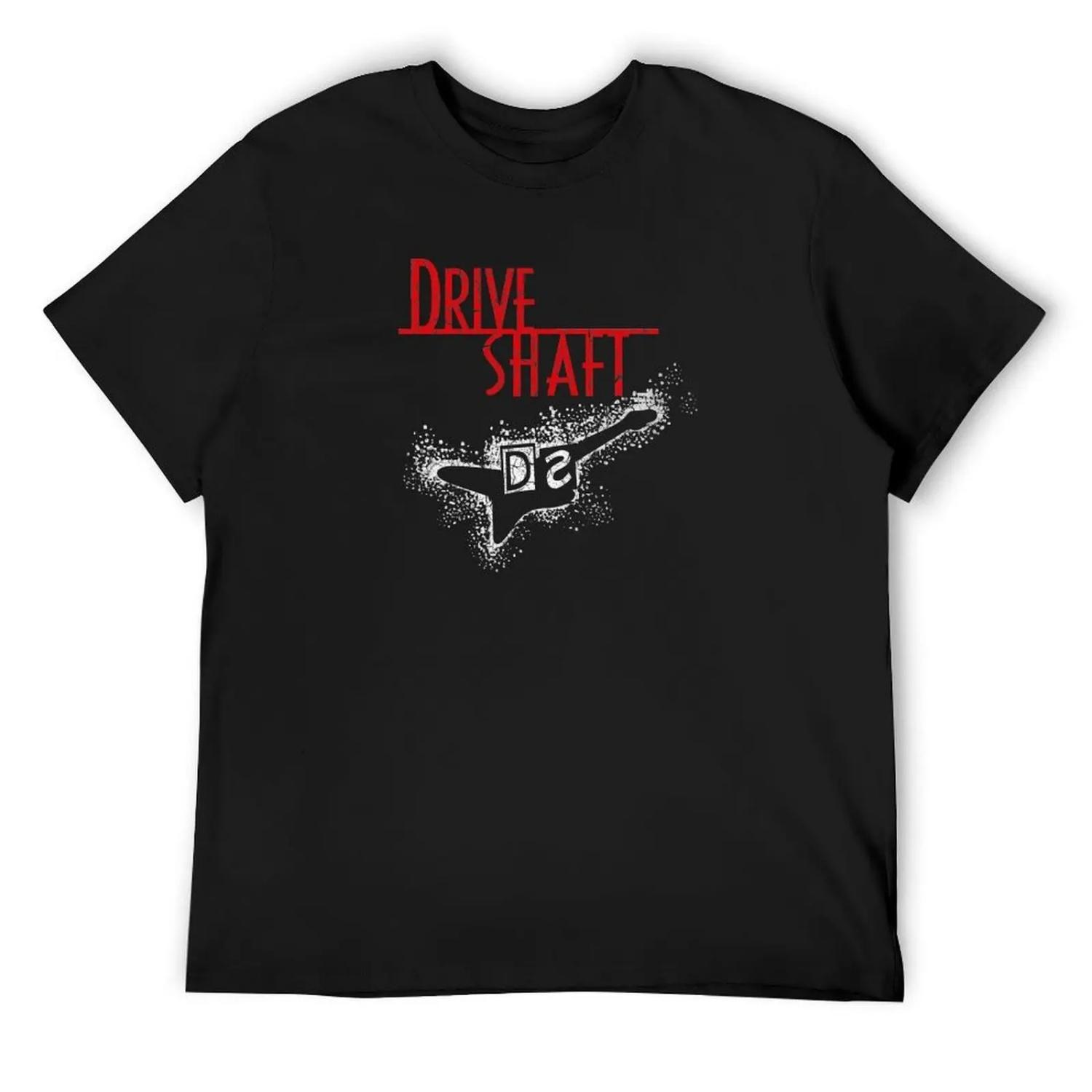 

Drive Shaft T-Shirt Blouse aesthetic clothes anime tshirt oversized graphic tee luxury clothes men S чёрный