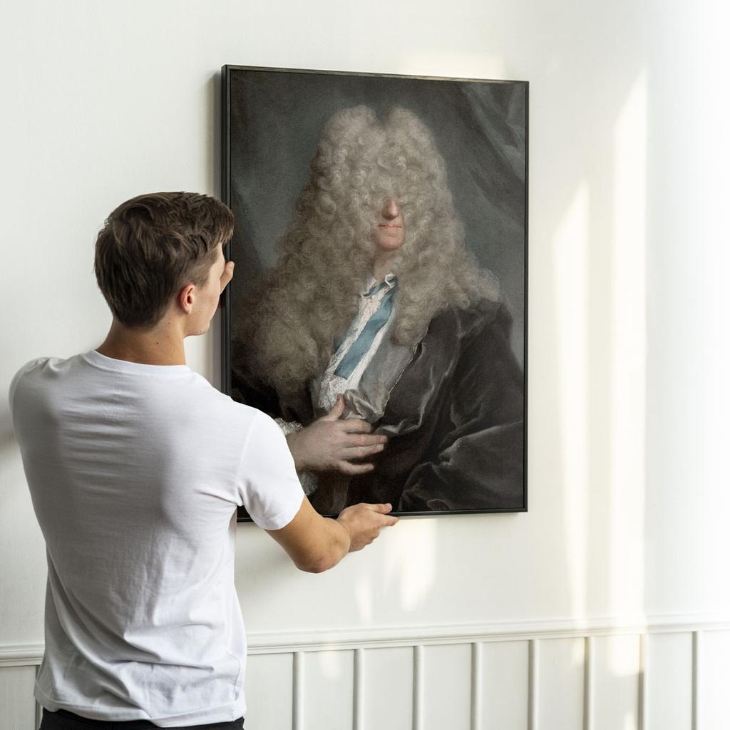 Poster Portrait Long Hair Pop Art