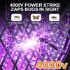 3 In 1 Electric Mosquito Swatter Mosquito Killer Lamp Killer Insect Killer 3000V Type-C Rechargeable Mosquito Killer Fly Killer