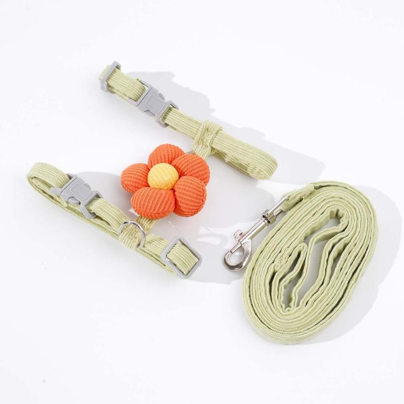 Little Bee Cat Leash, Anti-escape Rope, I-shaped Adjustable Chest-back Cat Leash