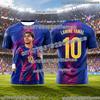 2026 Lamine Yamal Nº 10 Camiseta de Aficionado al Fútbol Edición Personalizada Ropa Deportiva de Fútbol Camiseta de Entrenamiento Transpirable Niños Adultos