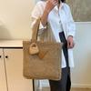 Handbag Women's New Large-capacity Shoulder Tote Bag Leisure Vacation Beach Bag