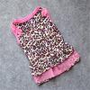 Warm Dog Coats Pets Leopard Pattern Tutu Coat Dress Puppy Hoodies Both Sides Wear Dog Clothes Puppy Clothes Ropa Perro