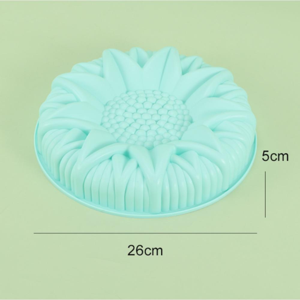 Big Silicone Cake Mold Dessert Molds Large Sunflower Styling Pastry Moulds