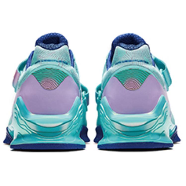 Anta Profesionální dřepové protiskluzové boty odolné proti opotřebení s nízkým svrškem Pánské boty Modrá Růžová Zlatá 412440101-7