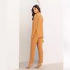 2024 Autumn Women's High-end Solid Color Commuter Suit & Long Pants Two-piece Set