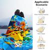 1PC Pokemon Characters Outdoor Flannel Throw Blanket - HD Printed Lightweight Soft Warm All-Season Blanket for Sofa, Bed, Travel, Camping 091