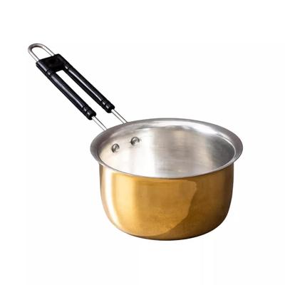 Brass Saucepan with PVC Handle (2 L), Brass Saucepan with PVC Handle, P-TAL