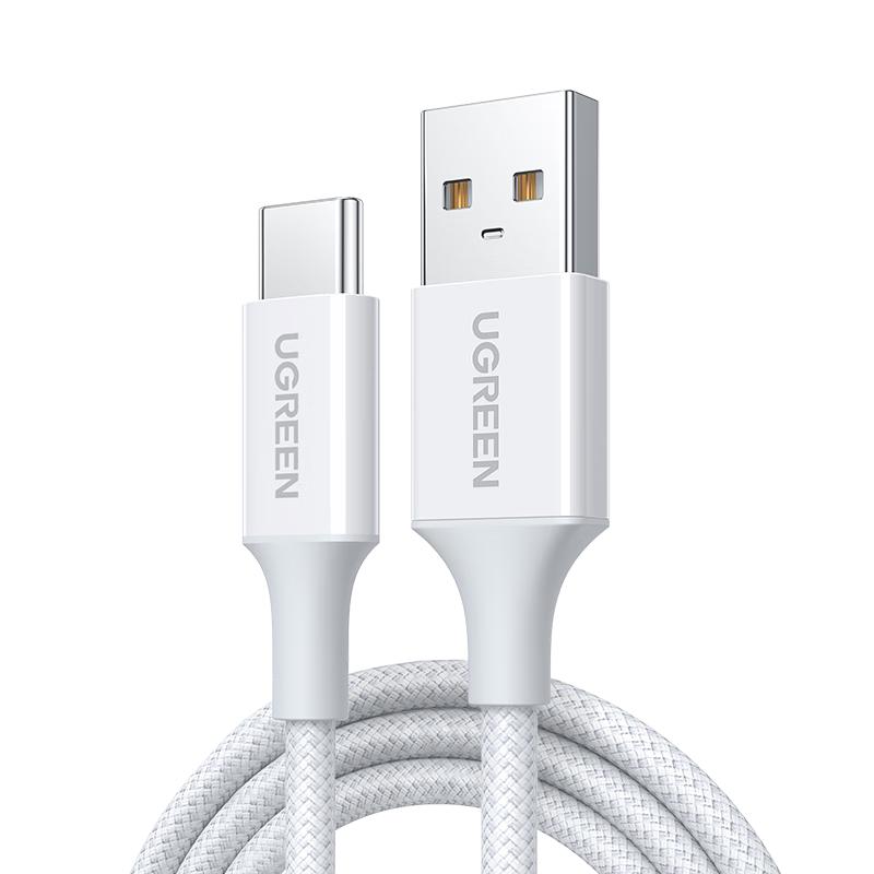 

Ugreen Плетеный кабель для быстрой зарядки USB-A на Type-C