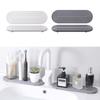 2pcs Diatomite Tray Set for Fast Drying and Molds Prevention Sink Organizers Practical Molds Resistant Draining Board
