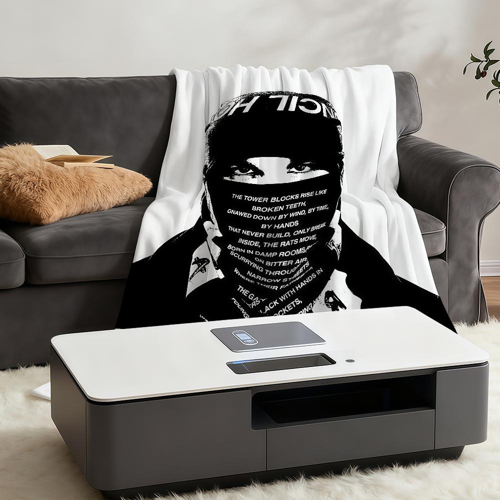 Blanket Throw Super Cosy Plush Living Room Sofa Couch Childish Birthday Rebel EsDeeKid Gifts