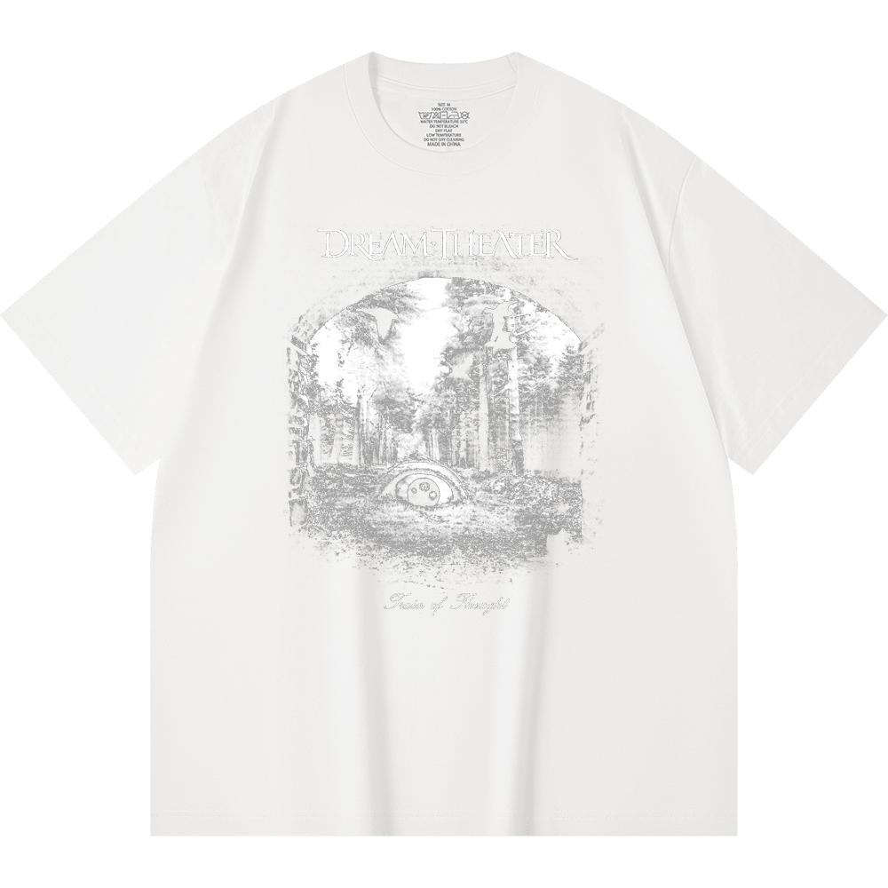 230 Gsm 100% Cotton Heavy Metal T-Shirt  Rock Band Popular Music Print Unisex Heavy Cotton T Shirt