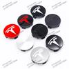 ALL1 56mm 4 Piece Wheel Tire Center Cap Logo for Tesla Original Hub Caps Model3 Model Y Model S X High Quality Auto Accessories