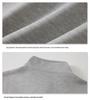 2024 Men's Plus Size Stand Collar Long Sleeve Polo Shirt with Zipper