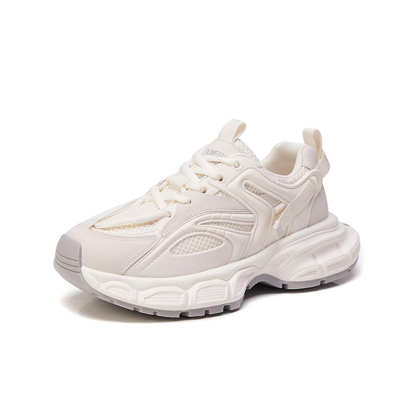 New Breathable Women's Thick-soled Height-increasing Dad Shoes, Versatile Casual Sports Shoes