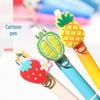 Cute Cartoon 0.38mm Ballpoint Pen with Replaceable Ink for Primary Students