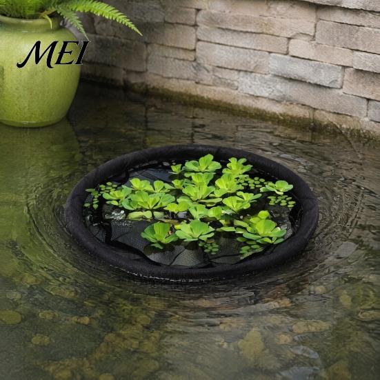 Floating Plant Corral Pond Planter, Fish Barrier Netting, Protector, 18" Protection for Plants 24" 31" Ring, Mesh Garden Ponds, Aquatic Netting